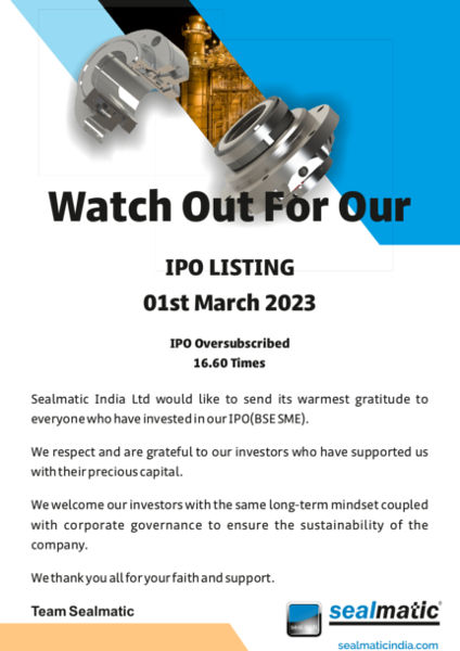 Watch Out For Our IPO Listing