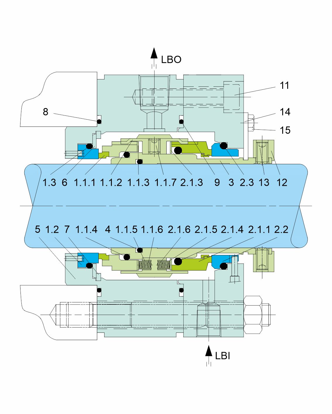 B750VK-D  Dual Seal