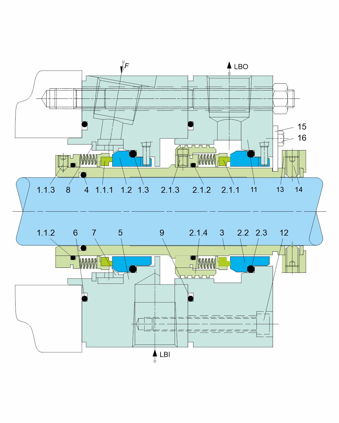 UFL850-Ta Dual Seal