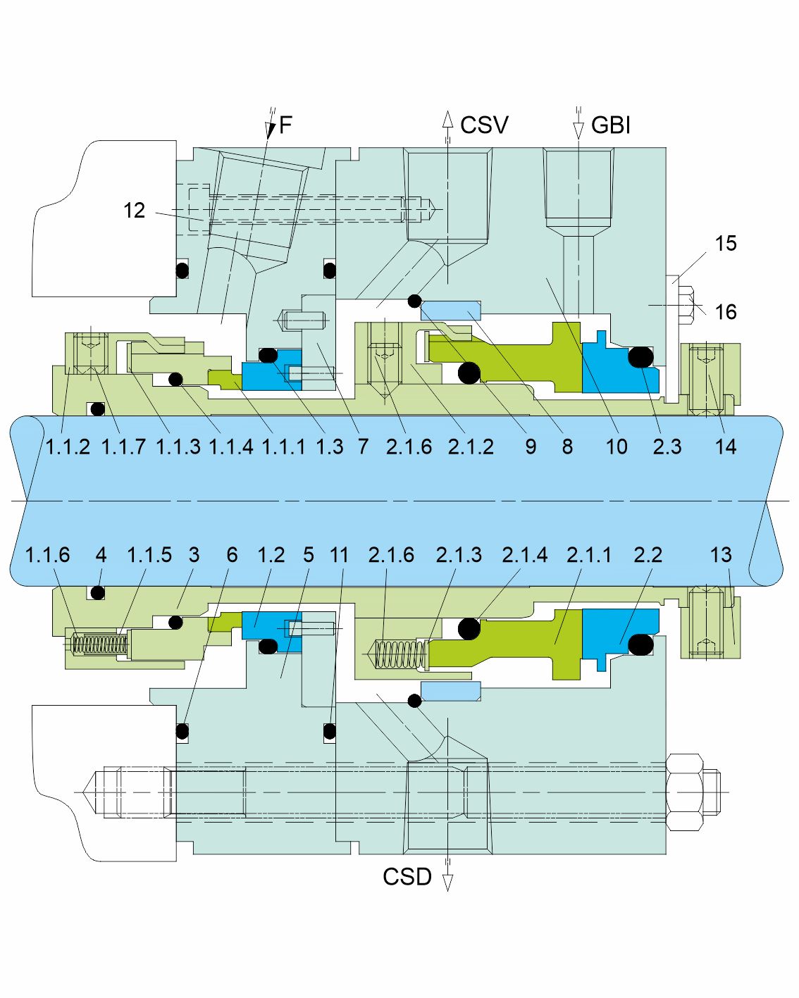 B750VK-GSPH Dual Seal